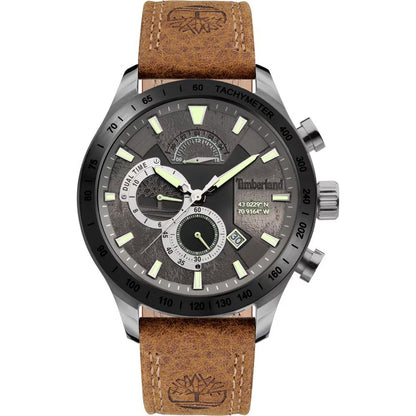 Timberland brun läderklocka