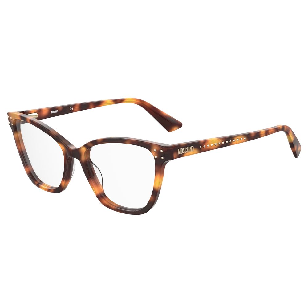 Moschino bruna acetatbågar
