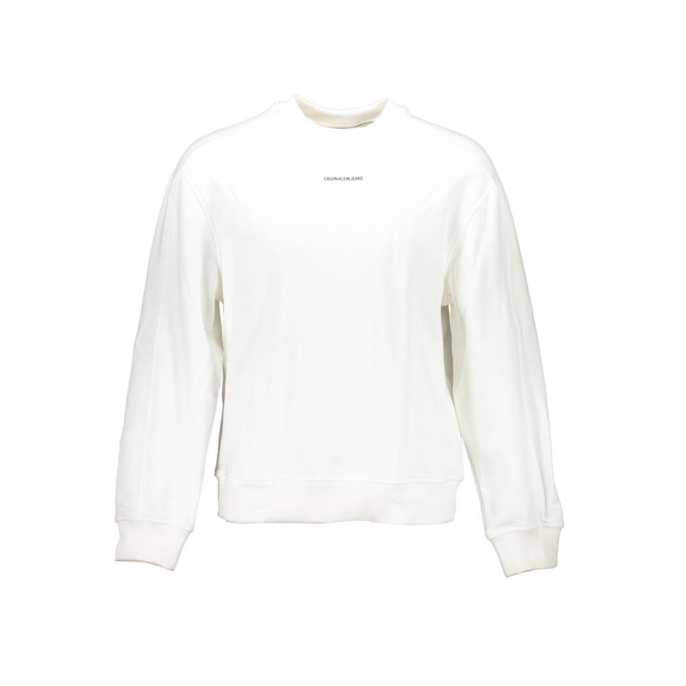 Calvin Klein Vit Bomull Unisex Tröja