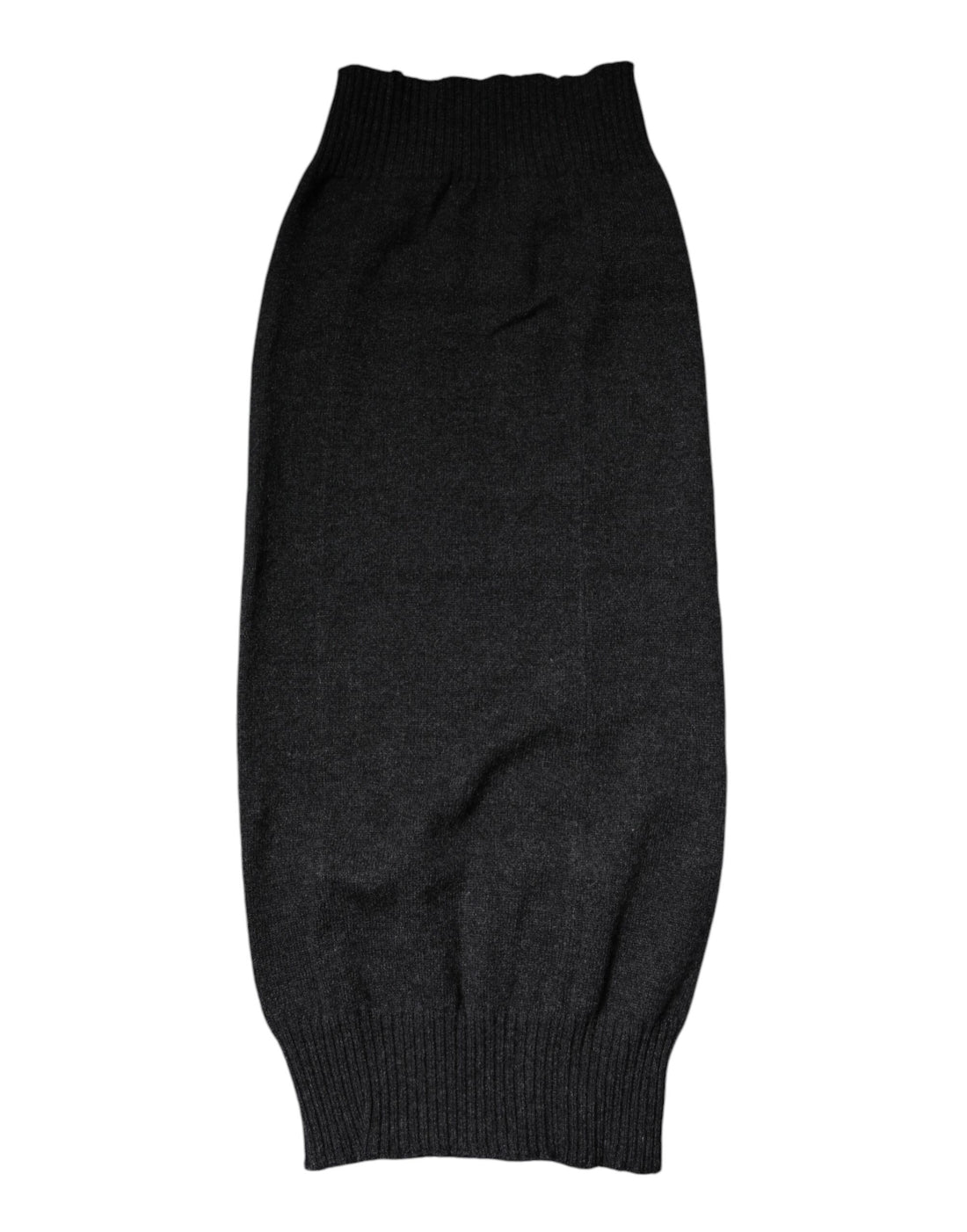 Dolce &amp;amp; Gabbana Svart Kashmir Stickad Halsduk