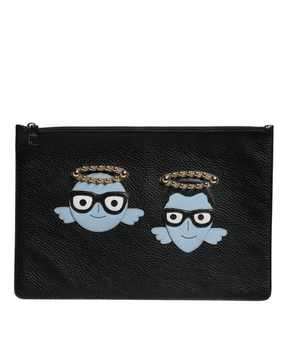 Dolce &amp;amp; Gabbana svart läder 