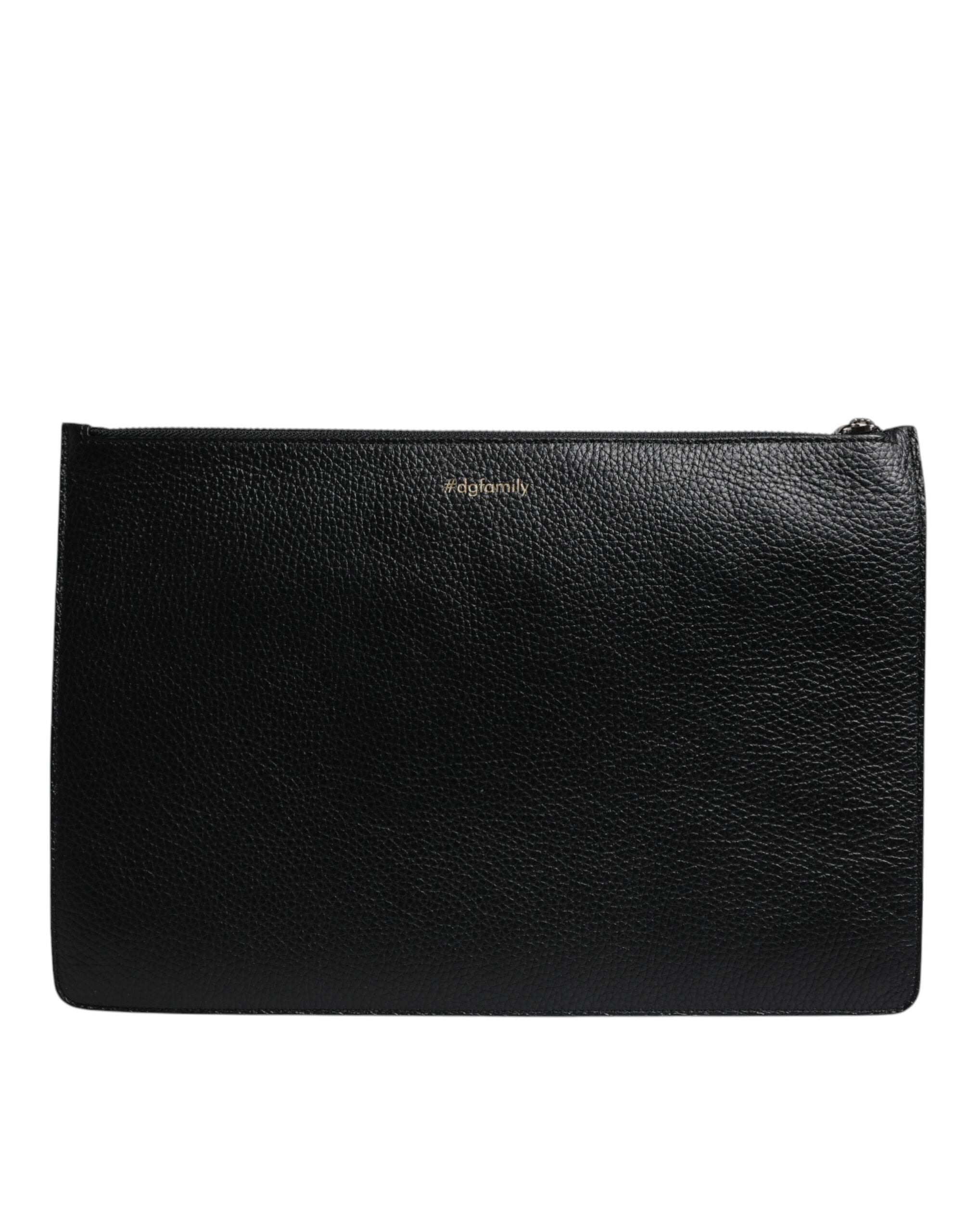 Dolce &amp;amp; Gabbana svart läder 