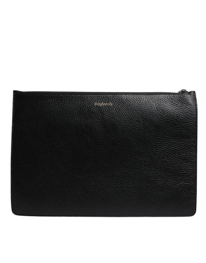 Dolce &amp;amp; Gabbana svart läder 