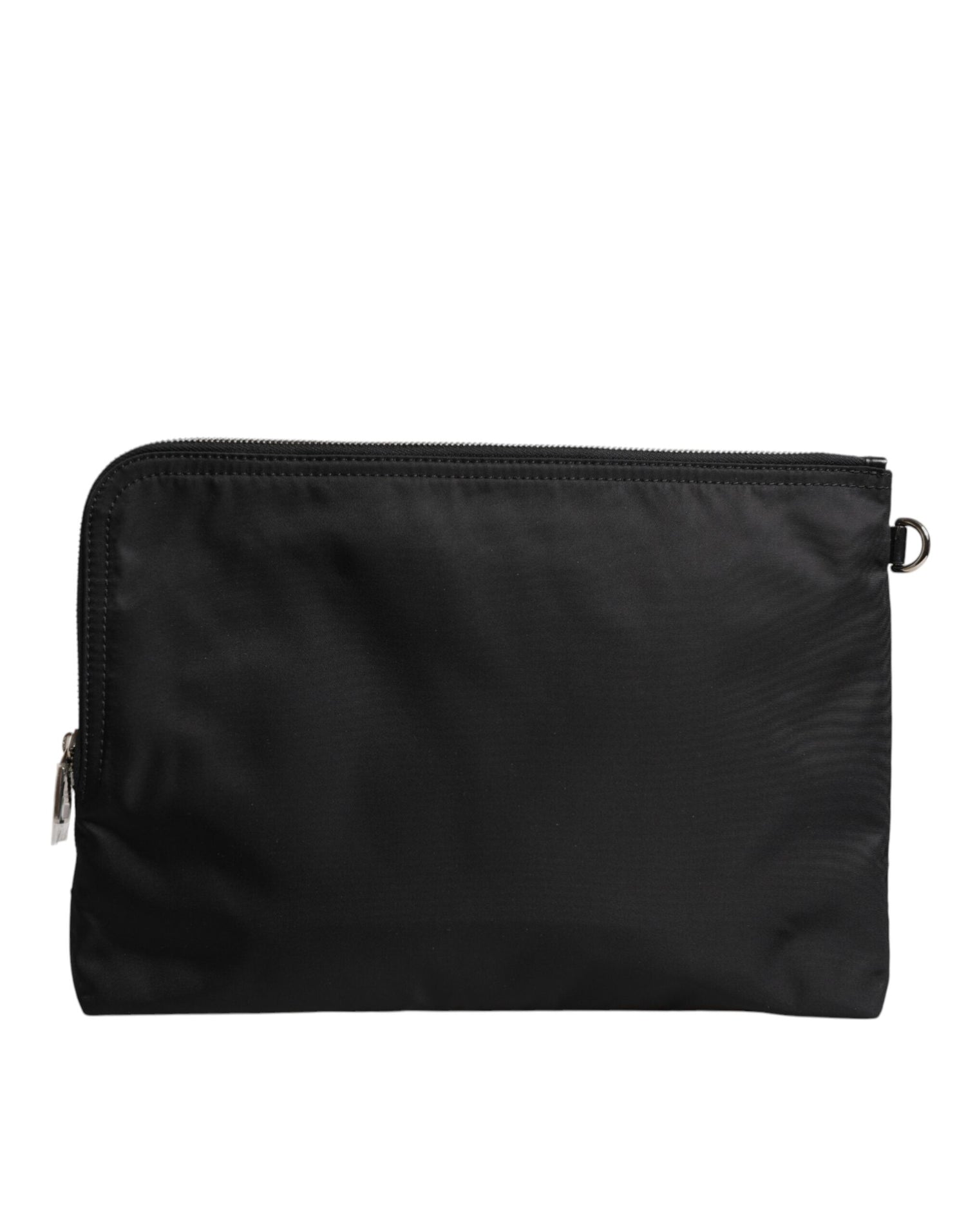 Dolce &amp;amp; Gabbana svart DG Milano-tryck kuvertväska i nylon