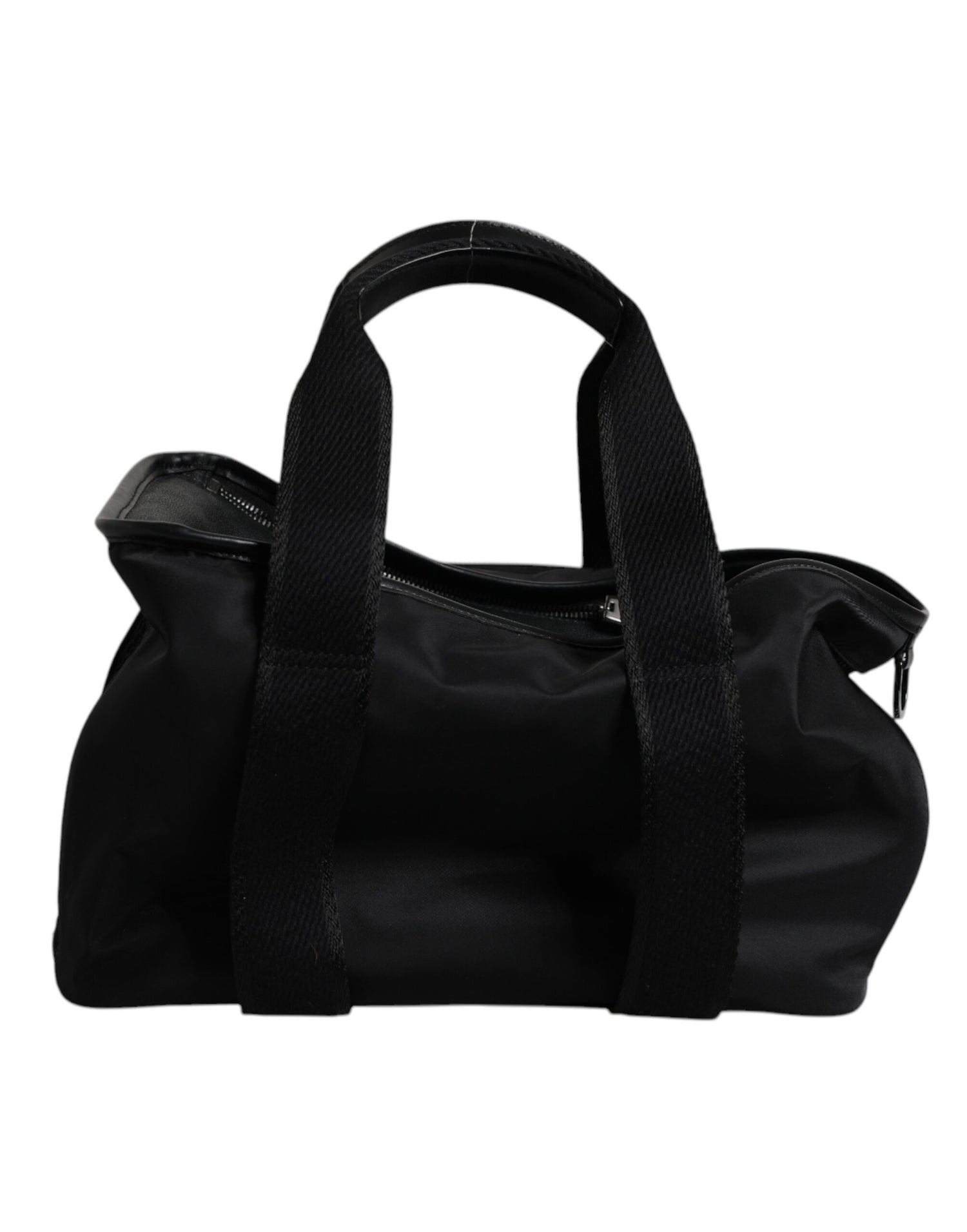Dolce &amp;amp; Gabbana svart axelrem med husdjursbärbar logotypplack