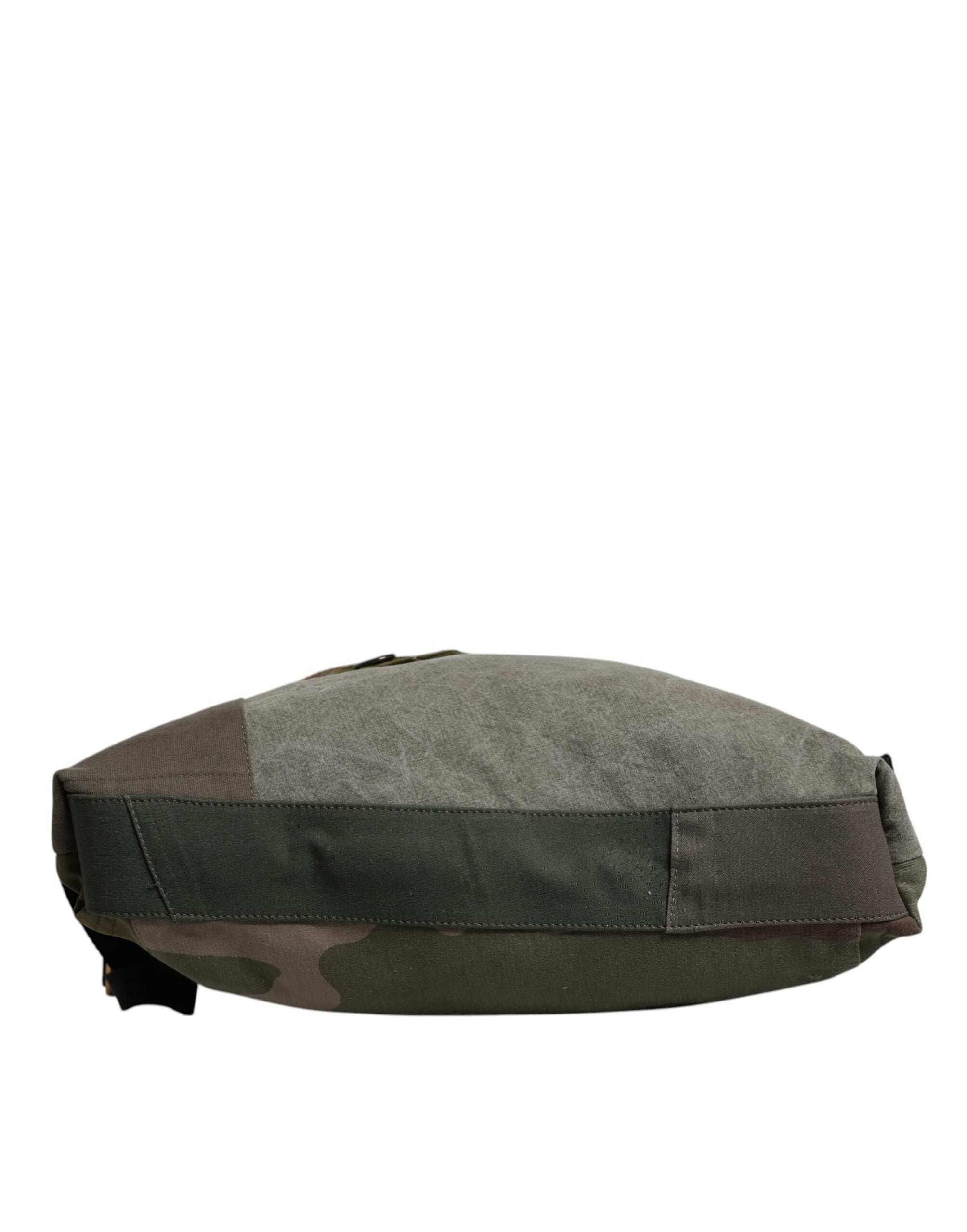 Dolce &amp;amp; Gabbana Militärgrön Patchwork Ryggsäck