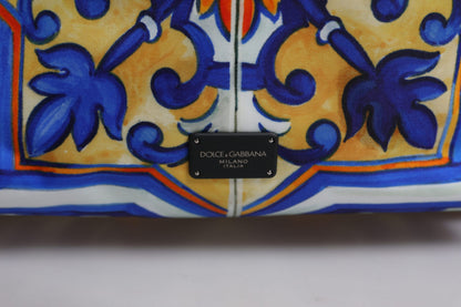 Dolce &amp;amp; Gabbana flerfärgad majolica-tryck nylonryggsäck