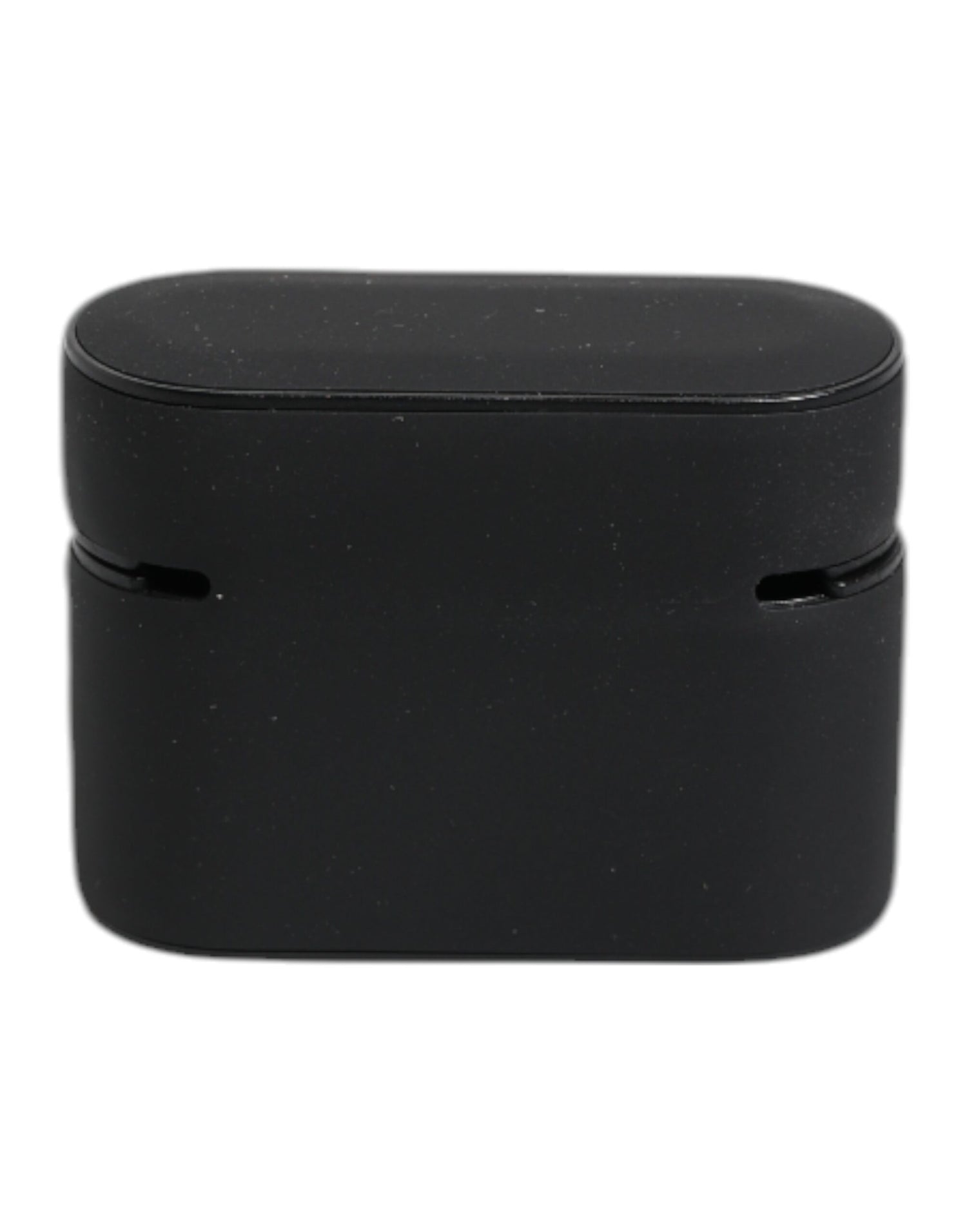 Dolce &amp;amp; Gabbana Svart Gult Silikonfodral med Präglad Logotyp till Airpods