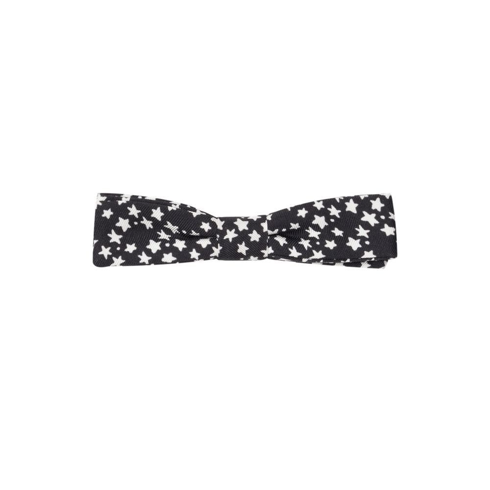 Dolce &amp;amp; Gabbana Svart Sidenrosett