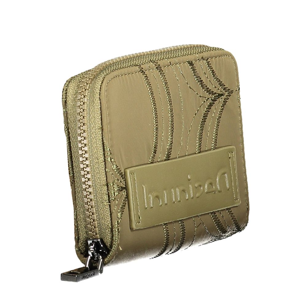 Desigual Grön Polyester Damplånbok
