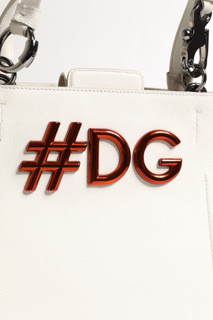 Dolce &amp;amp; Gabbana Vit Läder 