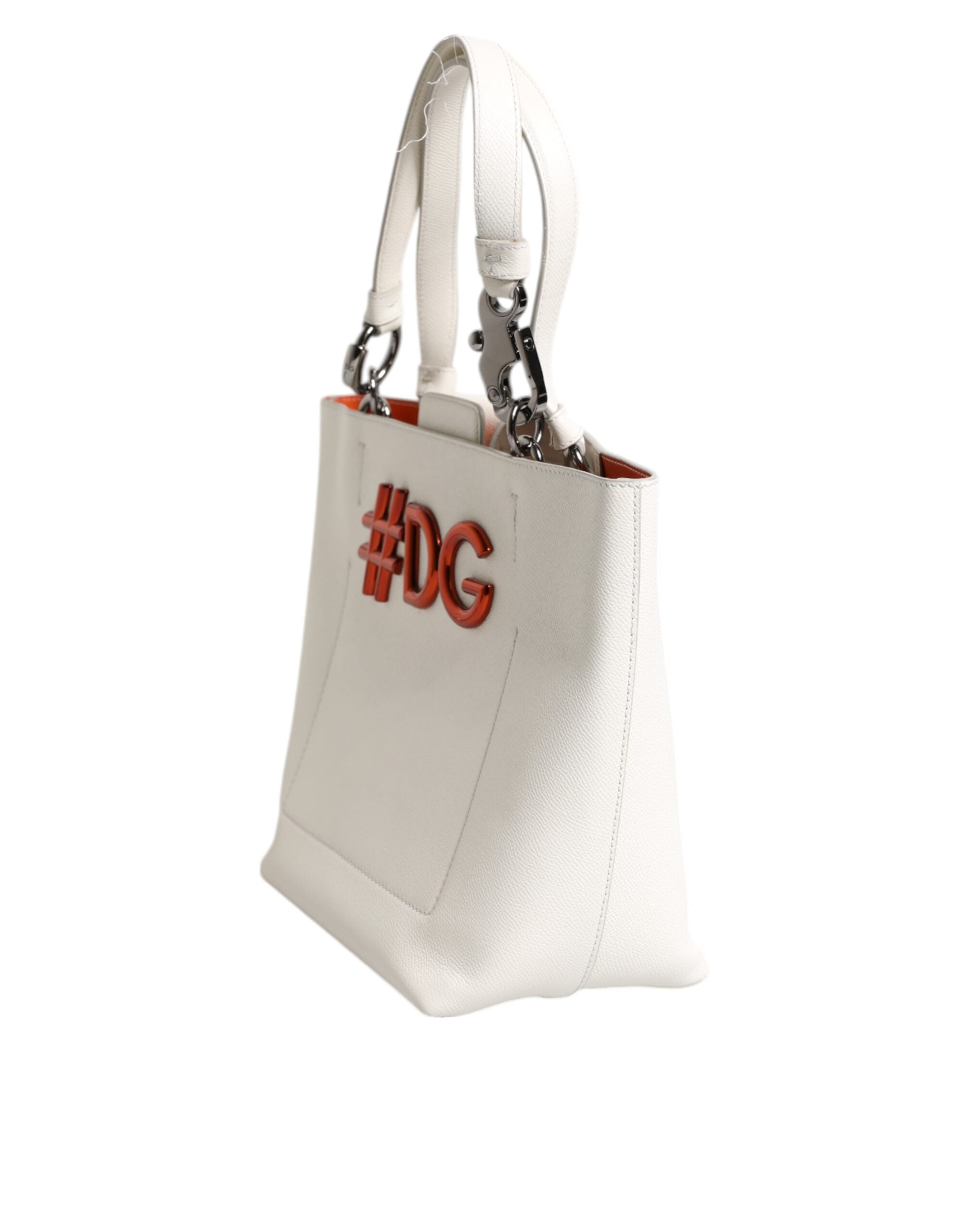 Dolce &amp;amp; Gabbana Vit Läder 