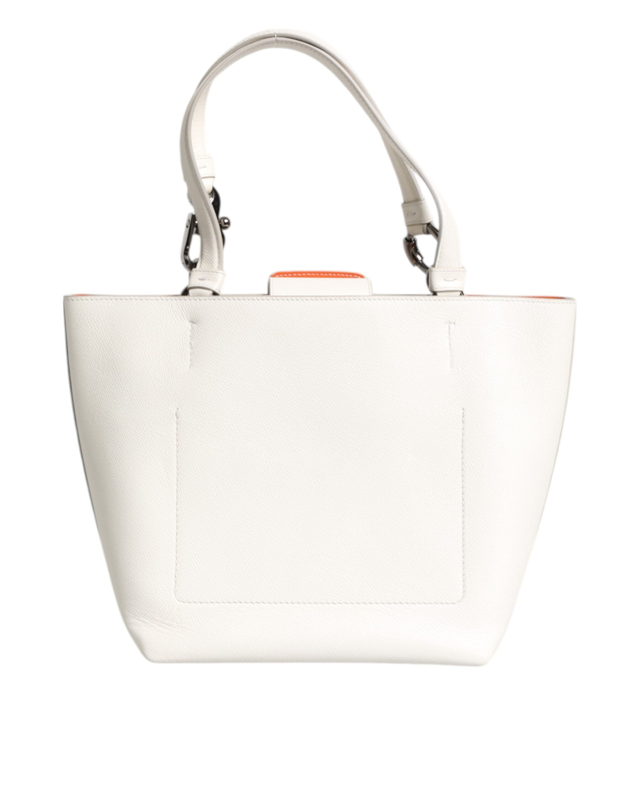 Dolce &amp;amp; Gabbana Vit Läder 