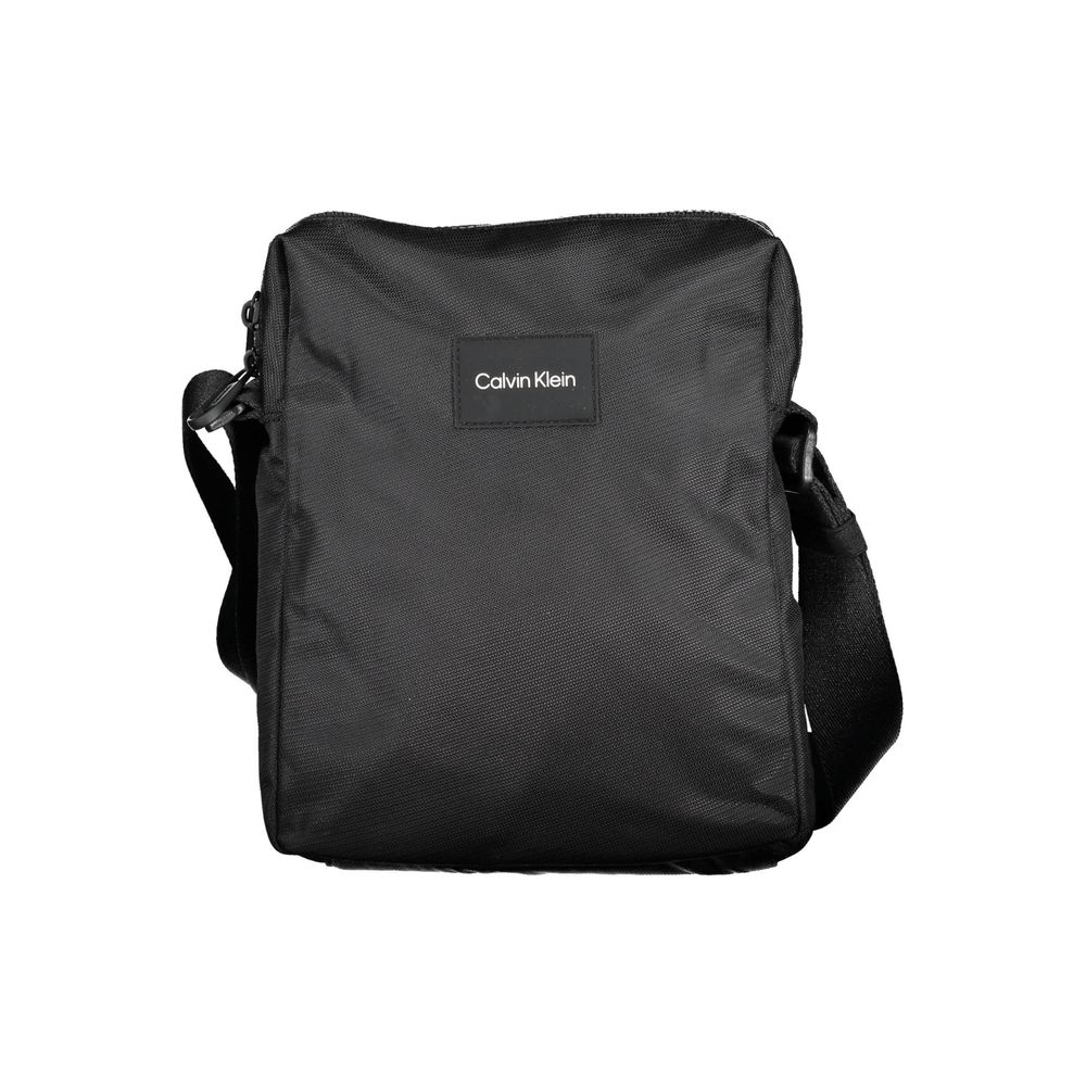 Calvin Klein &quot;Svart polyester herr axelväska&quot;