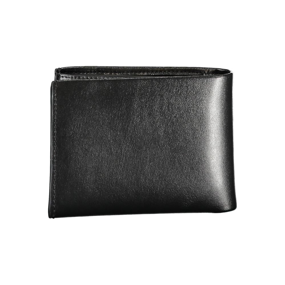 Calvin Klein elegant läderplånbok med RFID-block och myntväska