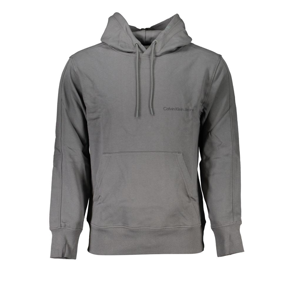 Calvin Klein Elegant Grå Huvtröja
