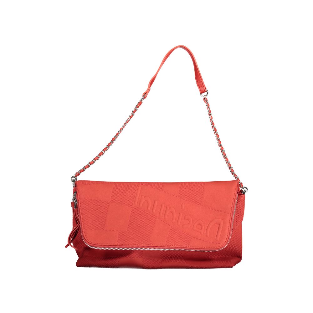 Desigual Röd Polyeten Damhandväska