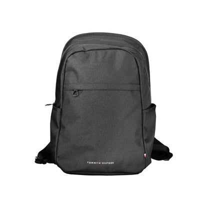 Tommy Hilfiger svart polyesterryggsäck