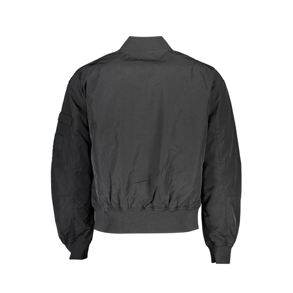 Calvin Klein Sleek långärmad jacka med dragkedja