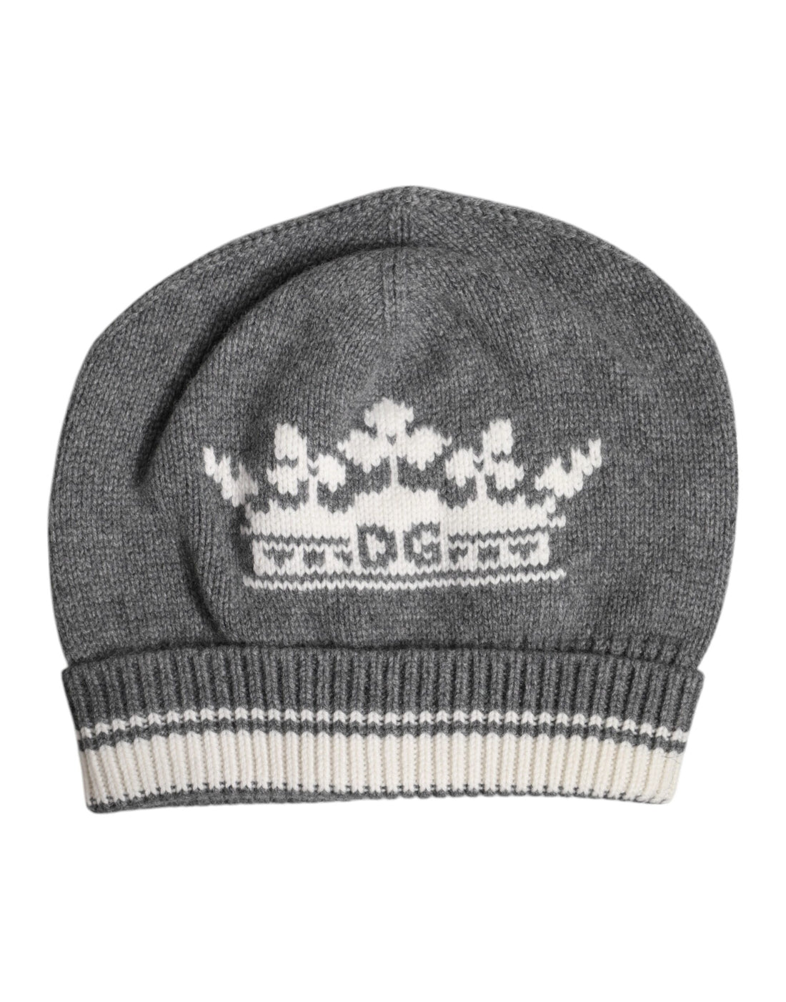 Dolce &amp;amp; Gabbana Grå Kashmir Stickad Vintermössa