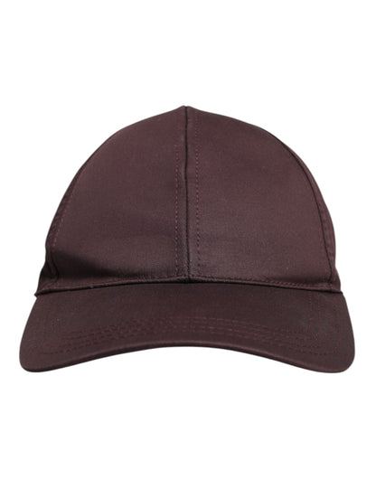 Dolce &amp;amp; Gabbana brun bomull DG Crown 6 paneler basebollkeps