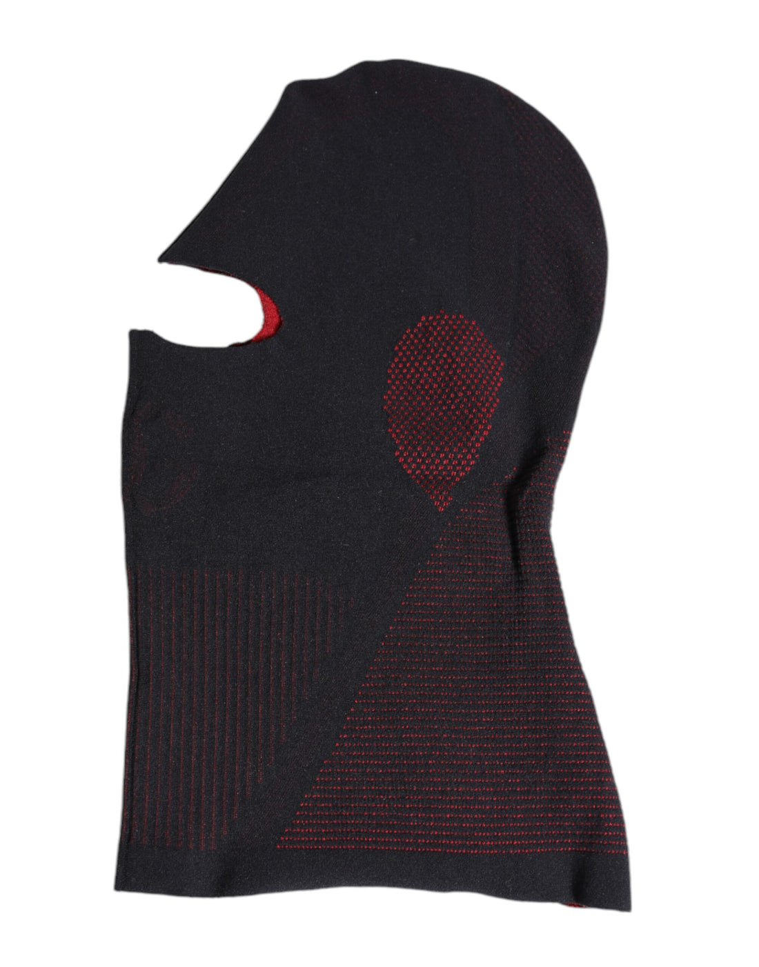 Dolce &amp;amp; Gabbana Svart Bomull Stickad Skidmask Balaklava Mössa