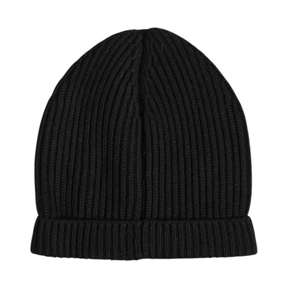 Dolce &amp;amp; Gabbana Svart Kashmir Stickad Vintermössa