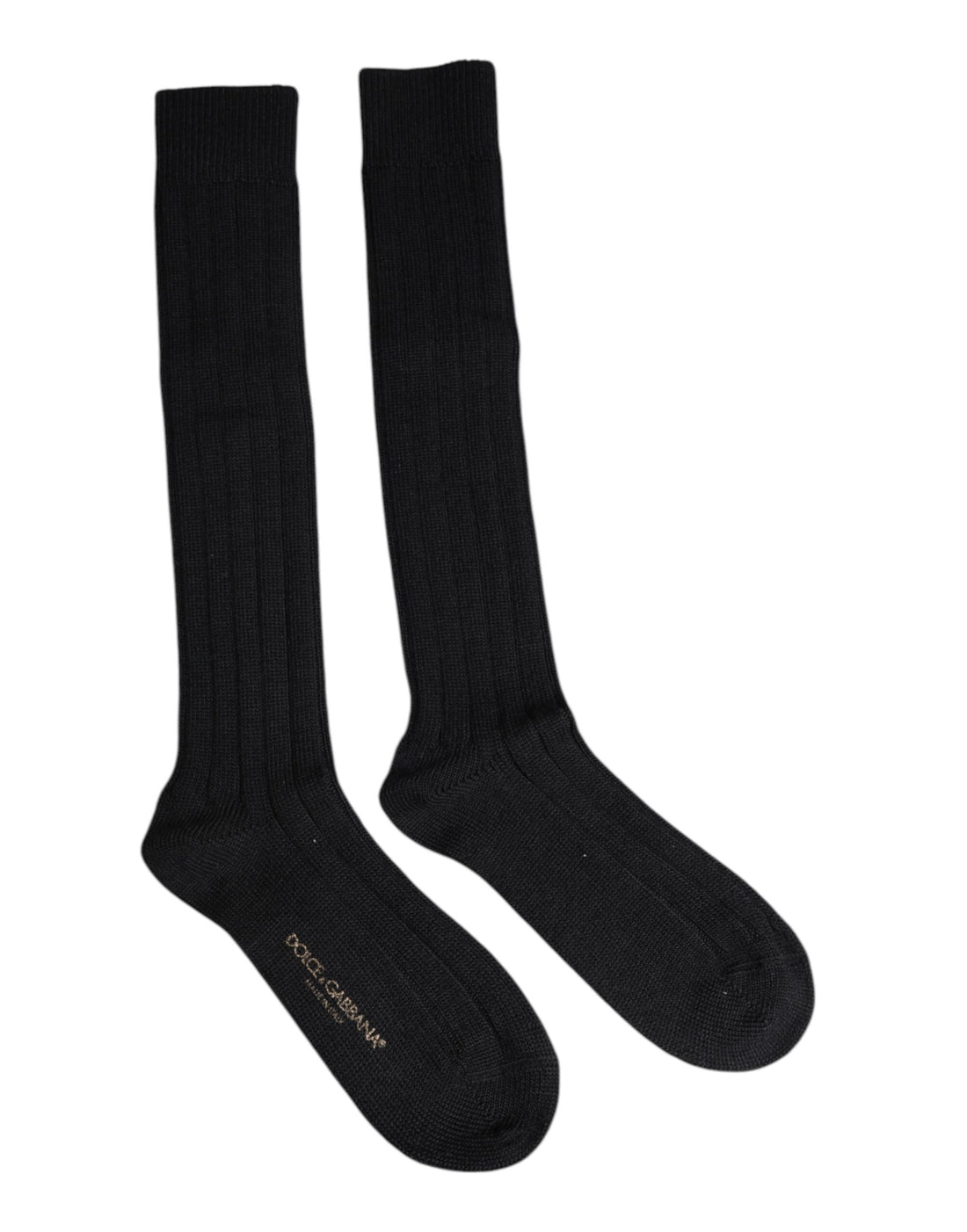 Dolce &amp;amp; Gabbana Svarta DG-logotyptryck över vadstrumpor