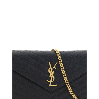 Saint Laurent axelväska med logotyp
