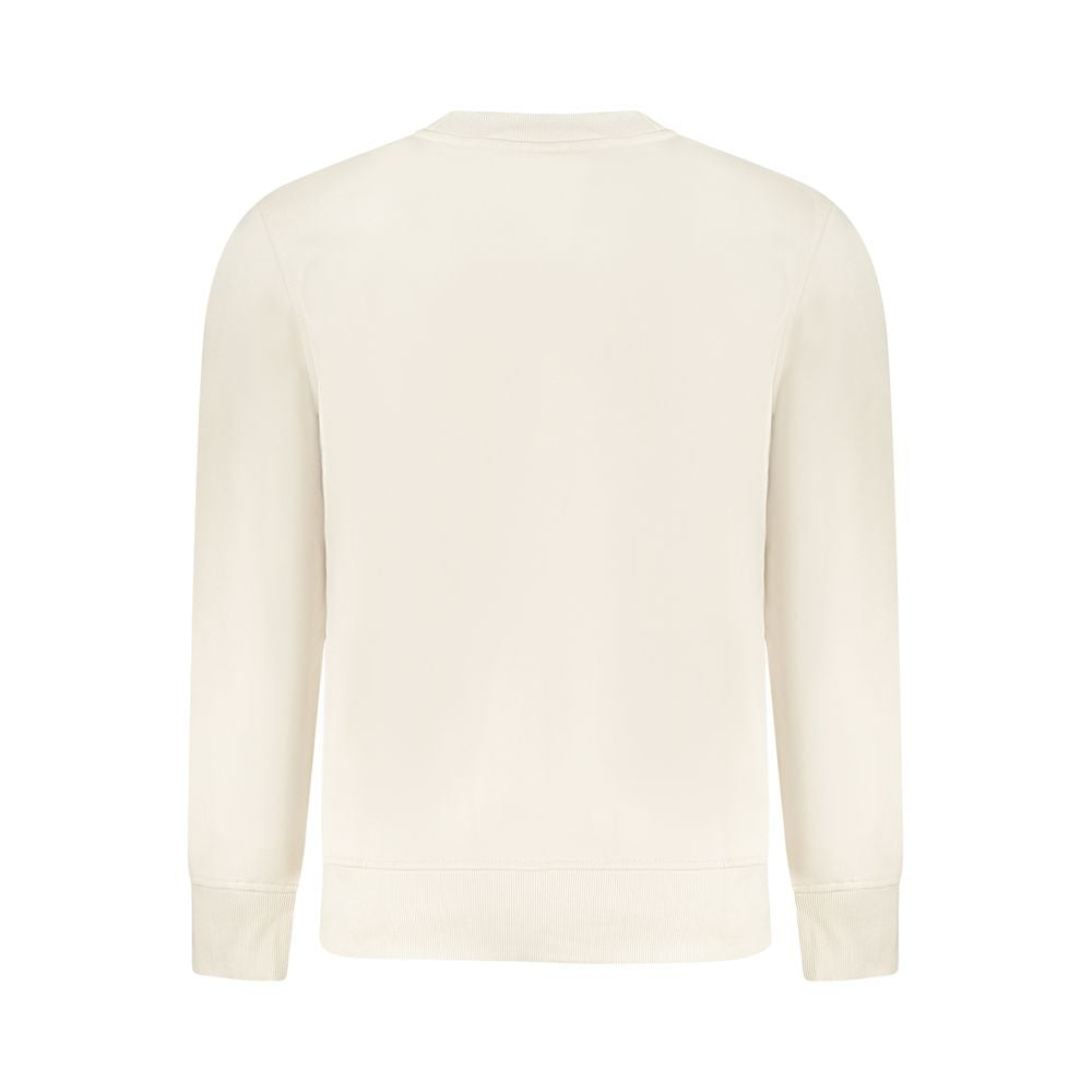 Calvin Klein Beige bomullströja för män