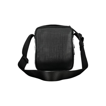 Calvin Klein elegant svart axelväska med kontrasterande detaljer