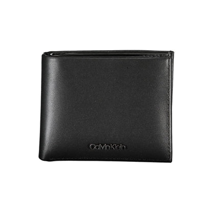 Calvin Klein Sleek Läderplånbok med Vikbarhet och RFID-block
