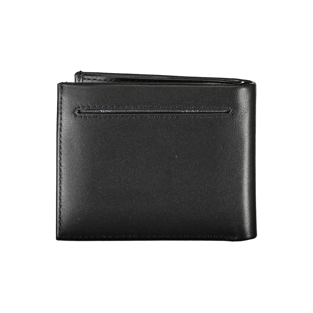 Calvin Klein Sleek Läderplånbok med Vikbarhet och RFID-block