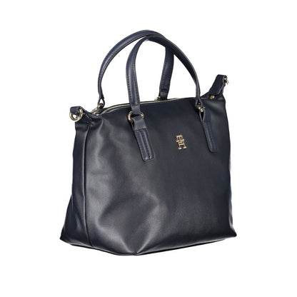 Tommy Hilfiger blå polyesterväska
