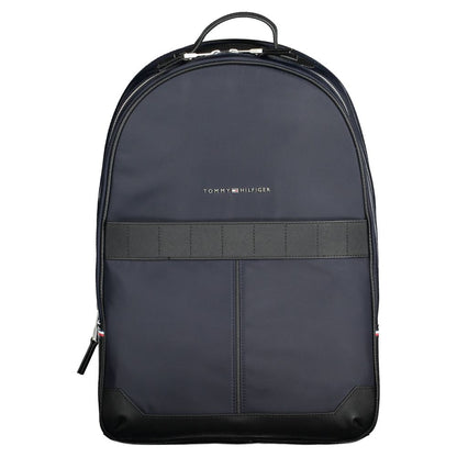 Tommy Hilfiger Blå Polyester Herr Ryggsäck