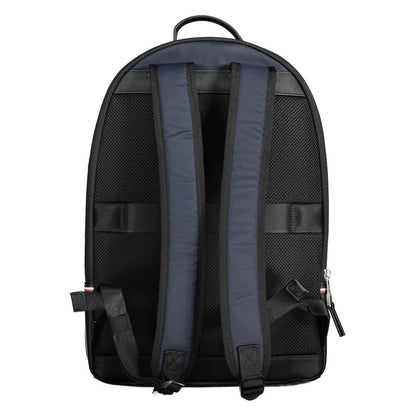 Tommy Hilfiger Blå Polyester Herr Ryggsäck