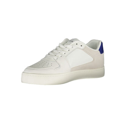 Calvin Klein Vita Läder Herr Sneaker