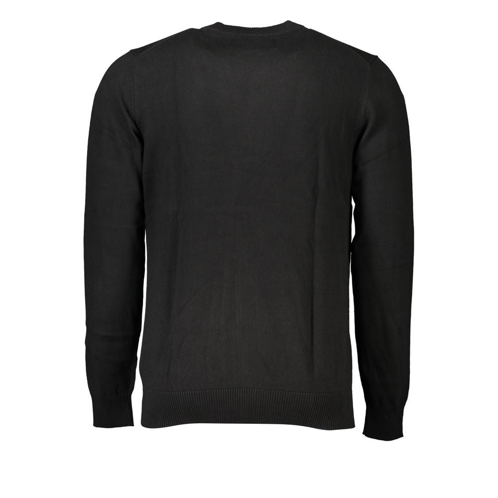 Calvin Klein Sleek långärmad tröja med rund hals och logotyp