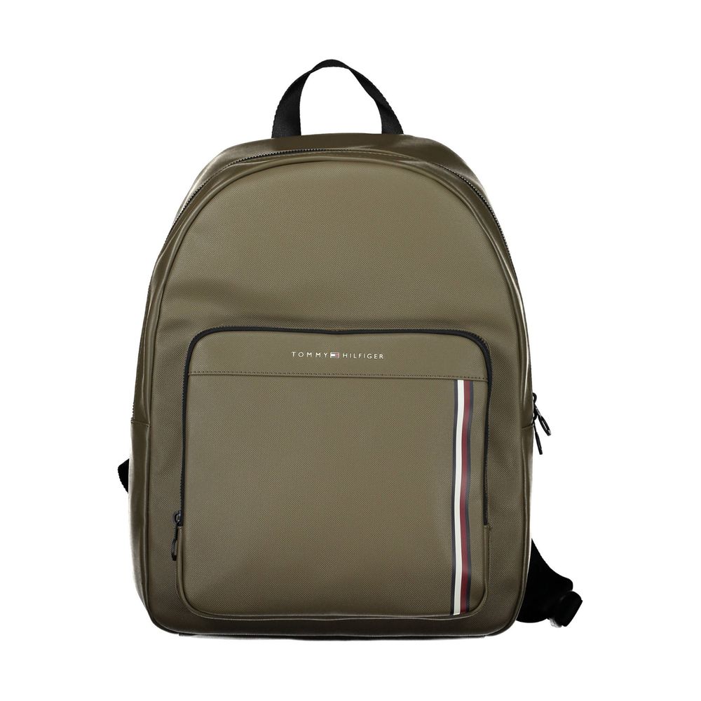 Tommy Hilfiger Grön Polyeten Herr Ryggsäck
