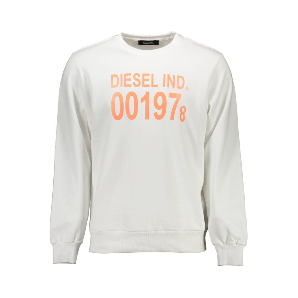 Diesel Vit Bomull Herrtröja