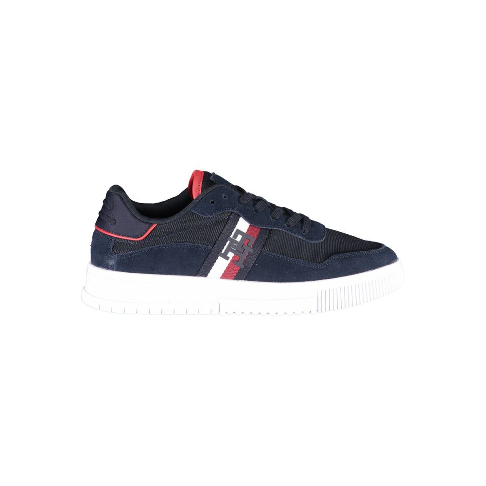 Tommy Hilfiger Blå Polyester Herr Sneaker