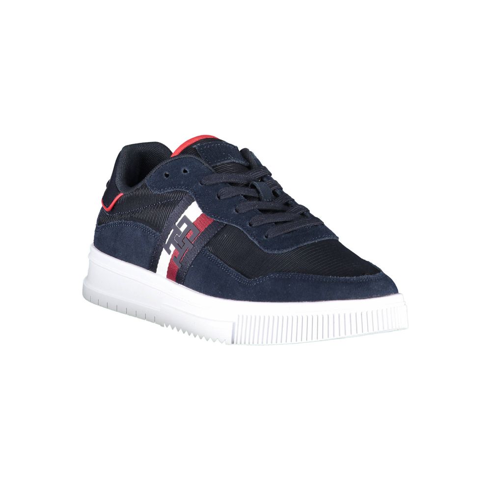 Tommy Hilfiger Blå Polyester Herr Sneaker