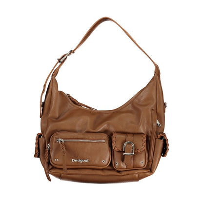 Desigual Brun Polyeten Handväska