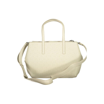 Calvin Klein beige polyesterväska