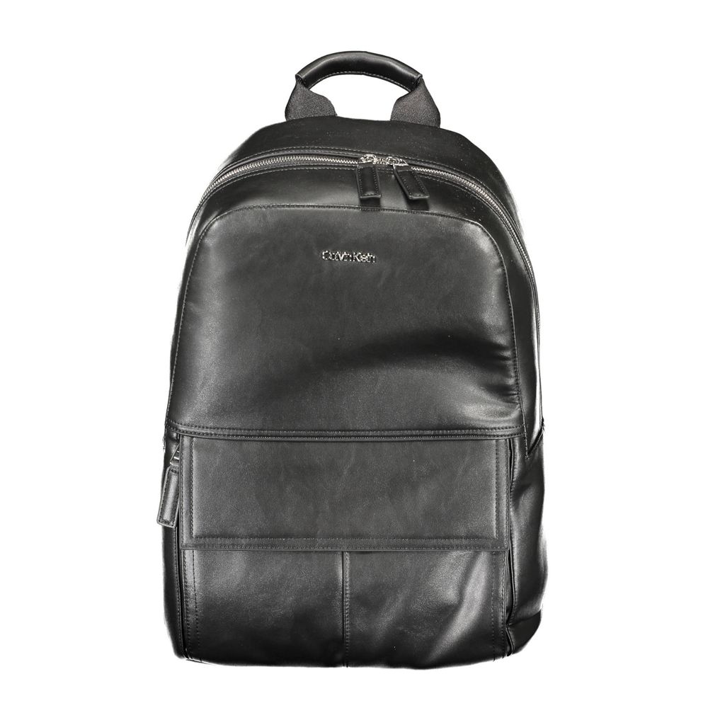 Calvin Klein svart polyesterryggsäck för män