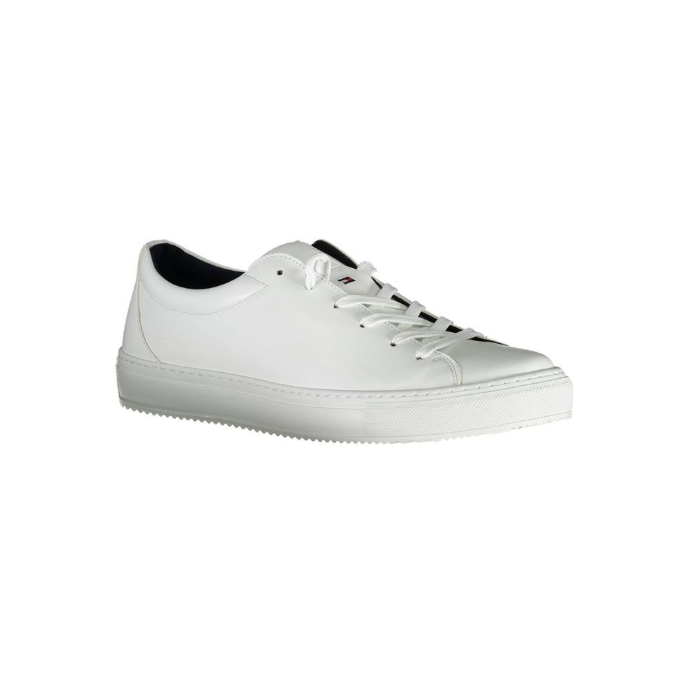 Tommy Hilfiger Vita Syntetiska Herr Sneaker