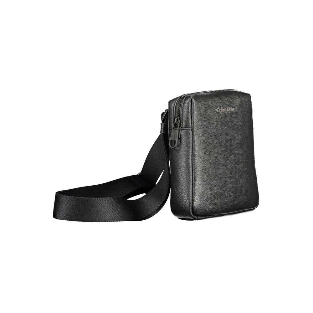 Calvin Klein svart polyester herr axelväska