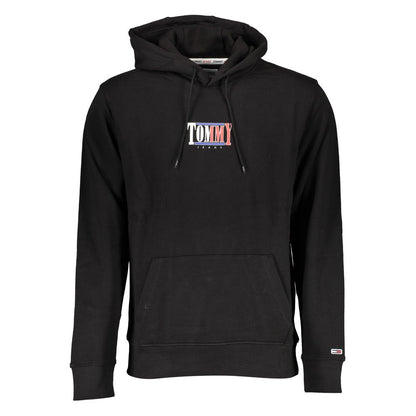 Tommy Hilfiger svart bomullströja för män