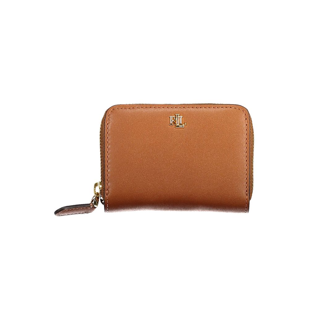 Ralph Lauren brun läderplånbok