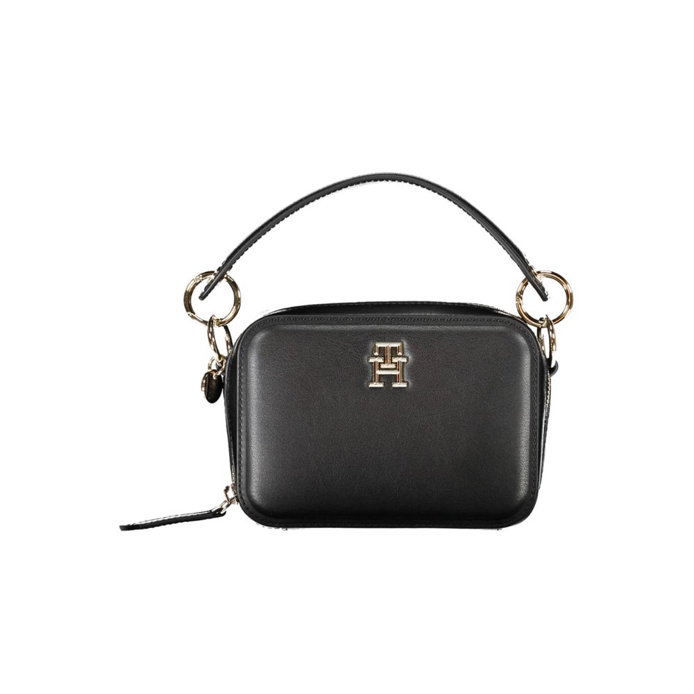 Tommy Hilfiger svart polyeten handväska för kvinnor